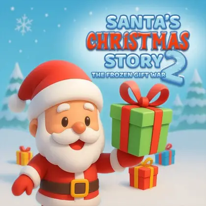 Santa's Christmas Story 2 The Frozen Gift War Nintendo Switch okładka gry