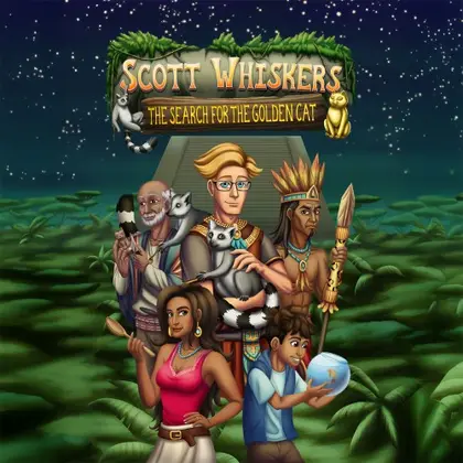 Scott Whiskers: the Search for the Golden Cat Nintendo Switch okładka gry