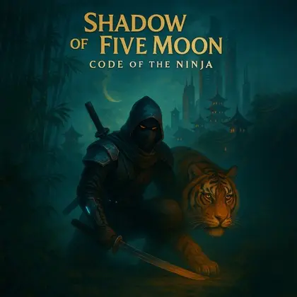 Shadow of the Five Moons: Code of the Ninja Nintendo Switch okładka gry