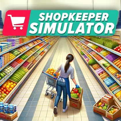 Shopkeeper Simulator Nintendo Switch okładka gry