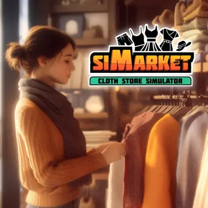 siMarket Cloth Store Simulator Nintendo Switch okładka gry