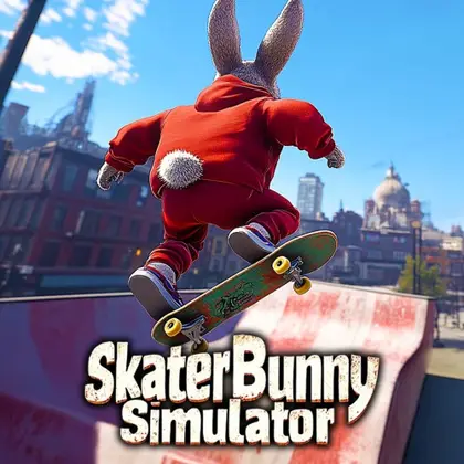Skater Bunny Simulator Nintendo Switch okładka gry