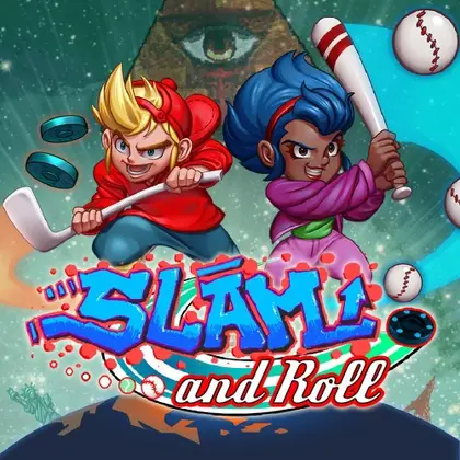 Slam and Roll Nintendo Switch okładka gry