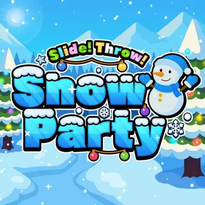 Slide! Throw! Snow Party Nintendo Switch okładka gry