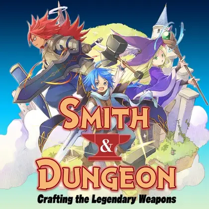 Smith & Dungeon: Crafting the Legendary Weapons Nintendo Switch okładka gry