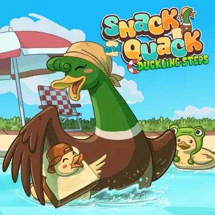 Snack and Quack: Duckling Steps Nintendo Switch okładka gry