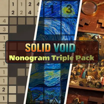 Solid Void - Nonogram Triple Pack Nintendo Switch okładka gry