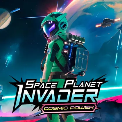 Space Planet Invader - Cosmic Power Nintendo Switch okładka gry