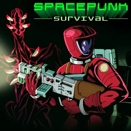 Spacepunk Survival Nintendo Switch okładka gry