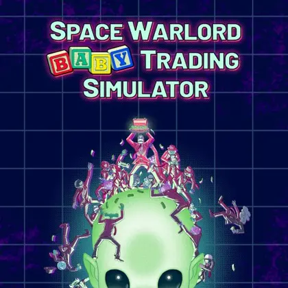 Space Warlord Baby Trading Simulator Nintendo Switch okładka gry