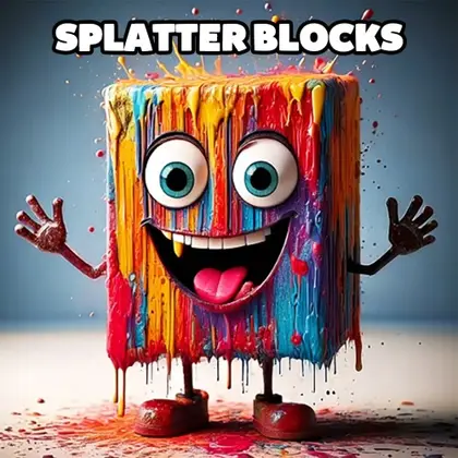 Splatter Blocks Nintendo Switch okładka gry