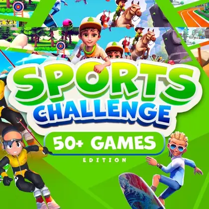 Sports Challenge: 50+ Games Edition Nintendo Switch okładka gry