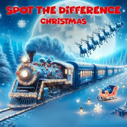 Spot The Difference Christmas Nintendo Switch okładka gry