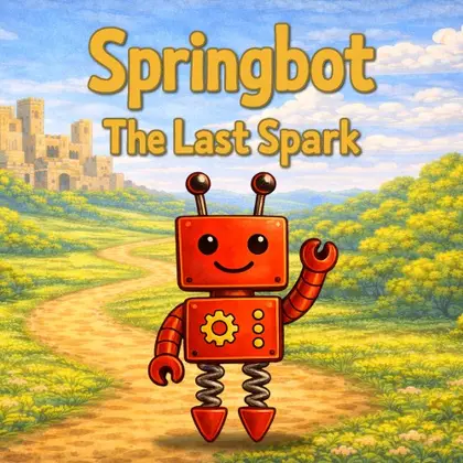 Springbot: The Last Spark Nintendo Switch okładka gry