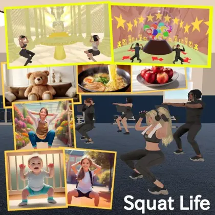 Squat Life Nintendo Switch okładka gry