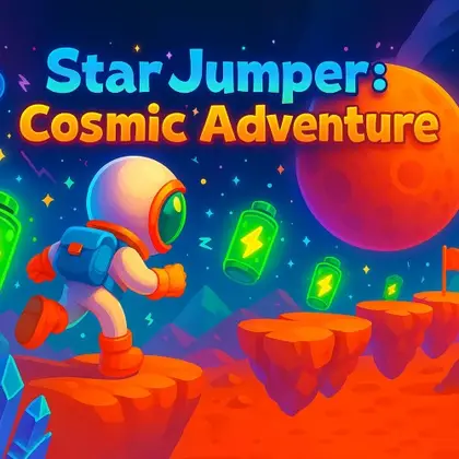 Star Jumper: Cosmic Adventure Nintendo Switch okładka gry