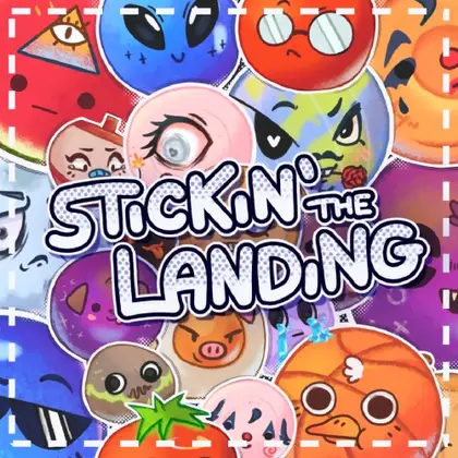 Stickin' the Landing Nintendo Switch okładka gry