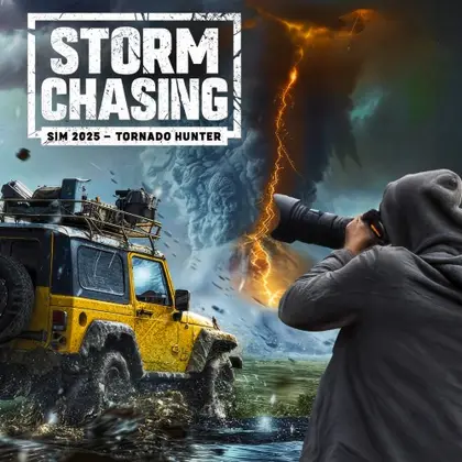 Storm Chasing Sim 2025 - Tornado Hunter Nintendo Switch okładka gry