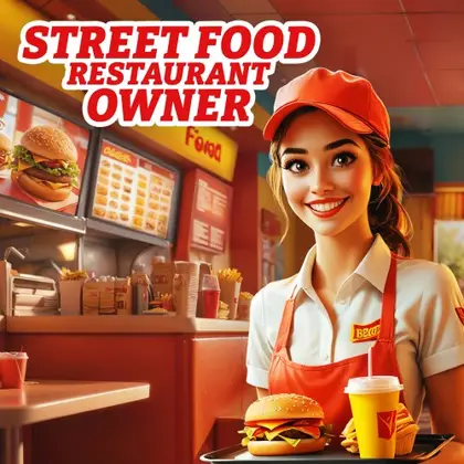 Street Food Restaurant Owner Nintendo Switch okładka gry