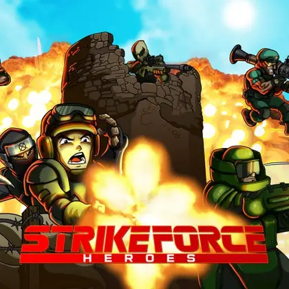 Strike Force Heroes Nintendo Switch okładka gry