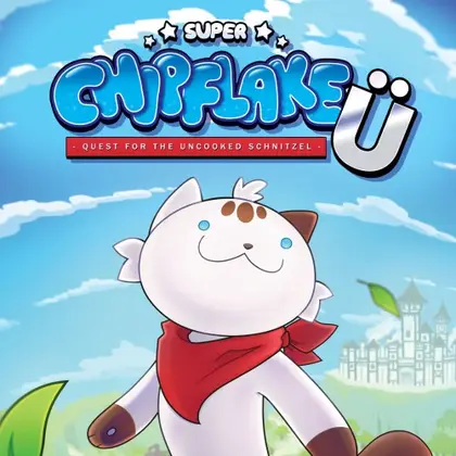 Super Chipflake Ü: Quest for the Uncooked Schnitzel Nintendo Switch okładka gry