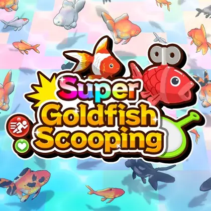 Super Goldfish Scooping Nintendo Switch okładka gry