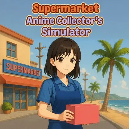 Supermarket Anime Collector's Simulator Nintendo Switch okładka gry
