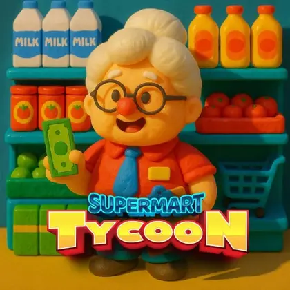 Supermart Tycoon Nintendo Switch okładka gry