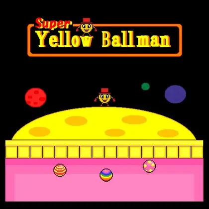 Super Yellow Ballman Nintendo Switch okładka gry