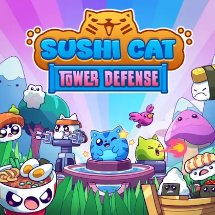 Sushi Cat - Tower Defense Nintendo Switch okładka gry