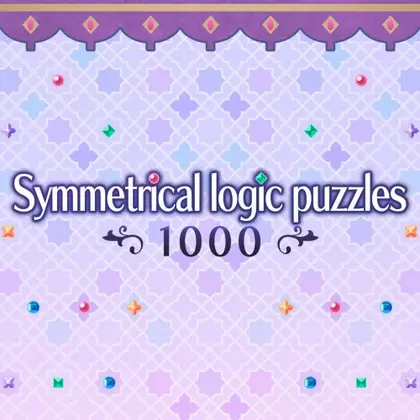 Symmetrical logic puzzles 1000 Nintendo Switch okładka gry