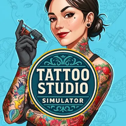 Tattoo Studio Simulator Nintendo Switch okładka gry