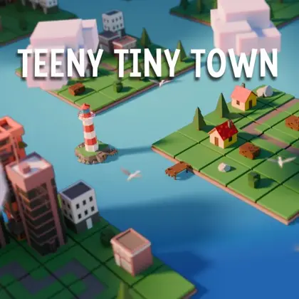 Teeny Tiny Town Nintendo Switch okładka gry