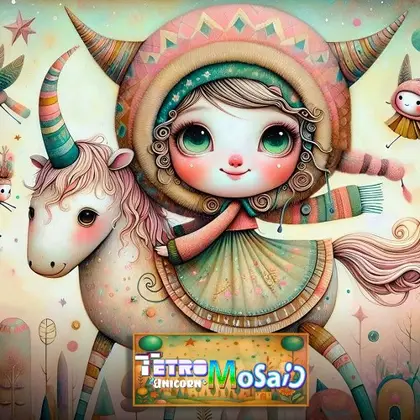 TetroMosaic, UnicorN Nintendo Switch okładka gry