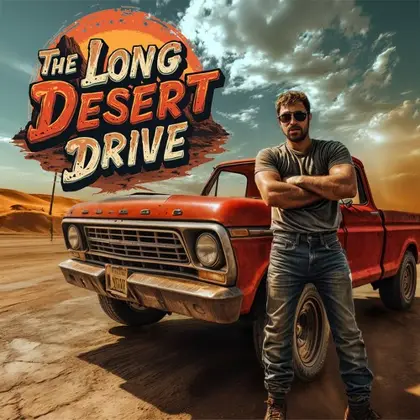 The Long Desert Drive Nintendo Switch okładka gry