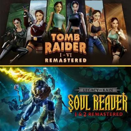 The Tomb Raider & Soul Reaver Remastered Bundle Nintendo Switch okładka gry
