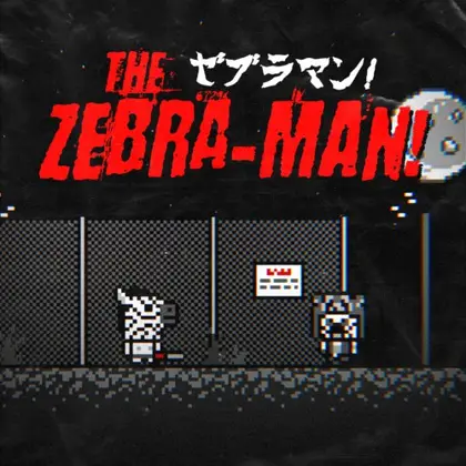 The Zebra-Man! Nintendo Switch okładka gry