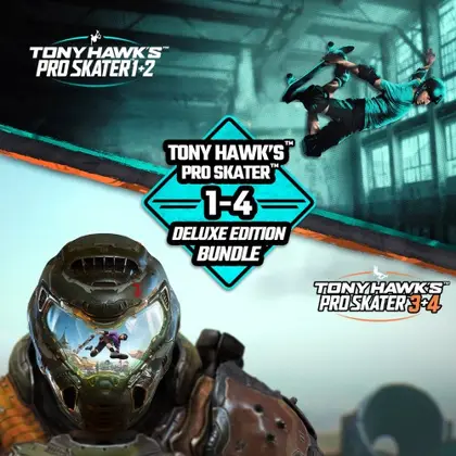 Tony Hawk's Pro Skater 1 - 4 - Deluxe Edition Bundle Nintendo Switch okładka gry