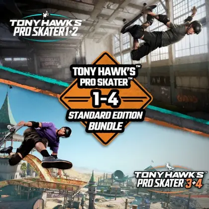 Tony Hawk's Pro Skater 1 - 4 - Standard Edition Bundle Nintendo Switch okładka gry