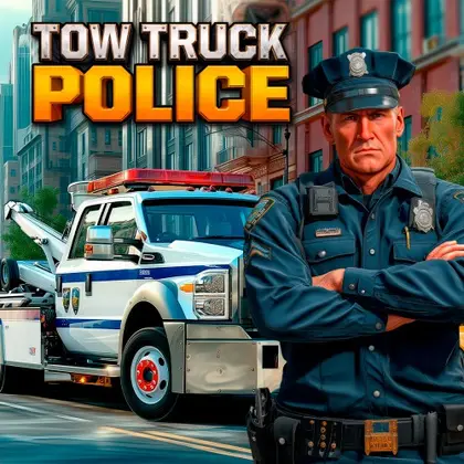 Tow Truck Police Simulator Nintendo Switch okładka gry