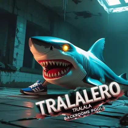 TRALALERO TRALALA BACKROOMS POOLS Nintendo Switch okładka gry