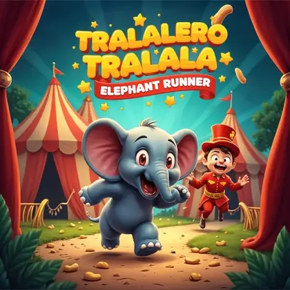 TRALALERO TRALALA ELEPHANT RUNNER Nintendo Switch okładka gry