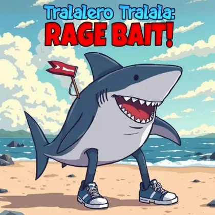 Tralalero Tralala: Rage Bait Nintendo Switch okładka gry