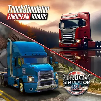 Truck Simulator World Tour Bundle – American and European Edition Nintendo Switch okładka gry