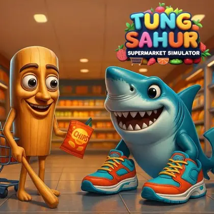 TUNG SAHUR Supermarket Simulator Nintendo Switch okładka gry