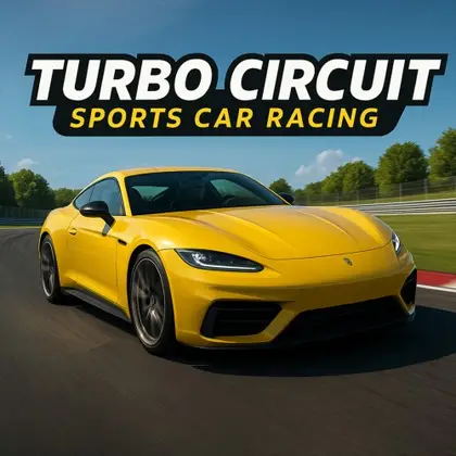 Turbo Circuit: Sports Car Racing Nintendo Switch okładka gry