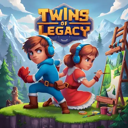 Twins of Legacy Nintendo Switch okładka gry