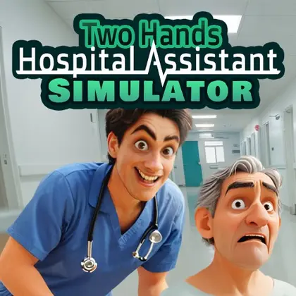 Two Hands Hospital Assistant Simulator Nintendo Switch okładka gry