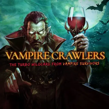 Vampire Crawlers: The Turbo Wildcard from Vampire Survivors Nintendo Switch okładka gry