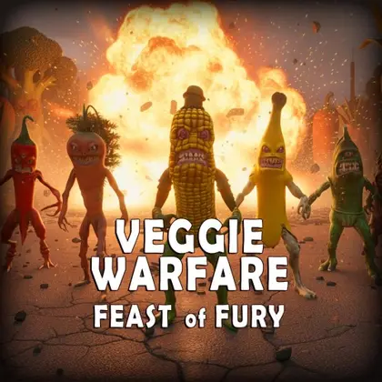 Veggie Warfare – Feast of Fury Nintendo Switch okładka gry